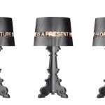 Stolní lampa Goes Bourgie, design Patrick Jouin, Kartell