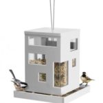 Krmítko pro ptáčky Bird cafe umbra, plast/plexi, rozměr 20 x 18 x 18 cm, cena 899 Kč