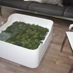 Konferenční stolek do obýváku s možností zasazení zeleně, Le Bon