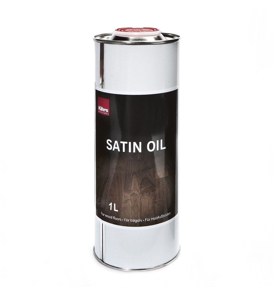 Satin Oil na údržbu dřevěných podlah KÄHRS